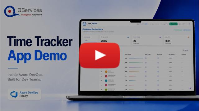 ▶  Watch Demo — Time Tracker in Azure DevOps