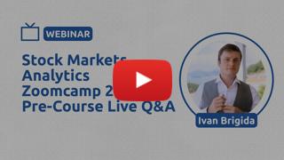 [Pre-Launch and Q&A] Stock Market Analytics Zoomcamp 2026