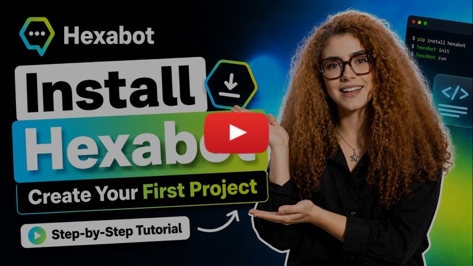 Watch the Hexabot demo video on YouTube